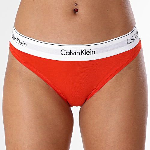 Culotte Femme Bikini F3787E Orange