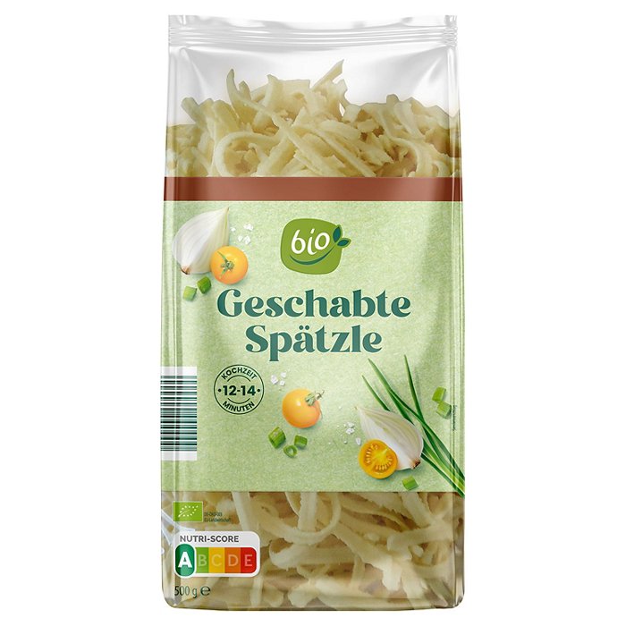 BIO Bio-Teigwaren 500 g, Geschabte Spätzle
