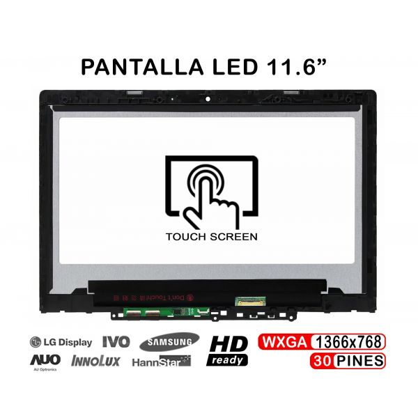 Ecrã led com Estrutura de 11.6