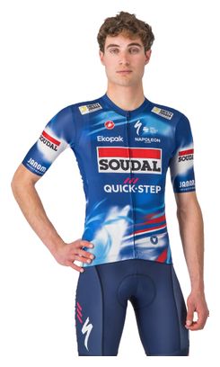 Maillot à Manches Courtes Castelli Competizione Soudal Quick-Step 2025