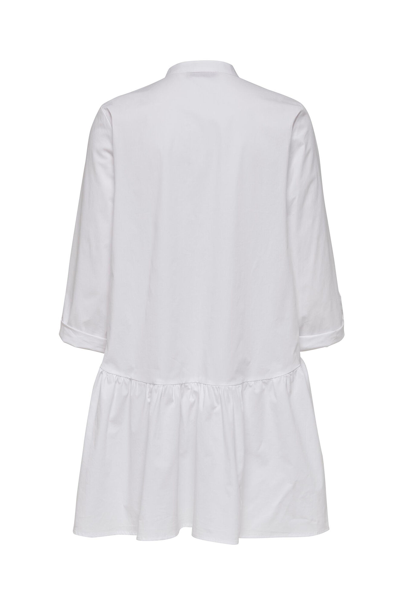 Vestido curto estilo camisa