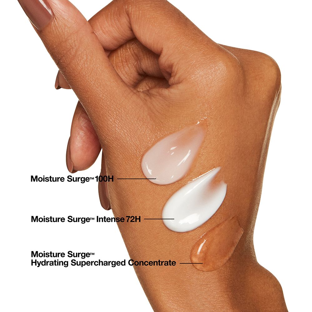CLINIQUE Moisture Surge™ Intense 72-Hour Lipid Replenishing Hydrator Intensiv Feuchtigkeitscreme Tagescreme und Nachtcreme für sehr trockene Haut bis Mischhaut + Clinique Set GRATIS