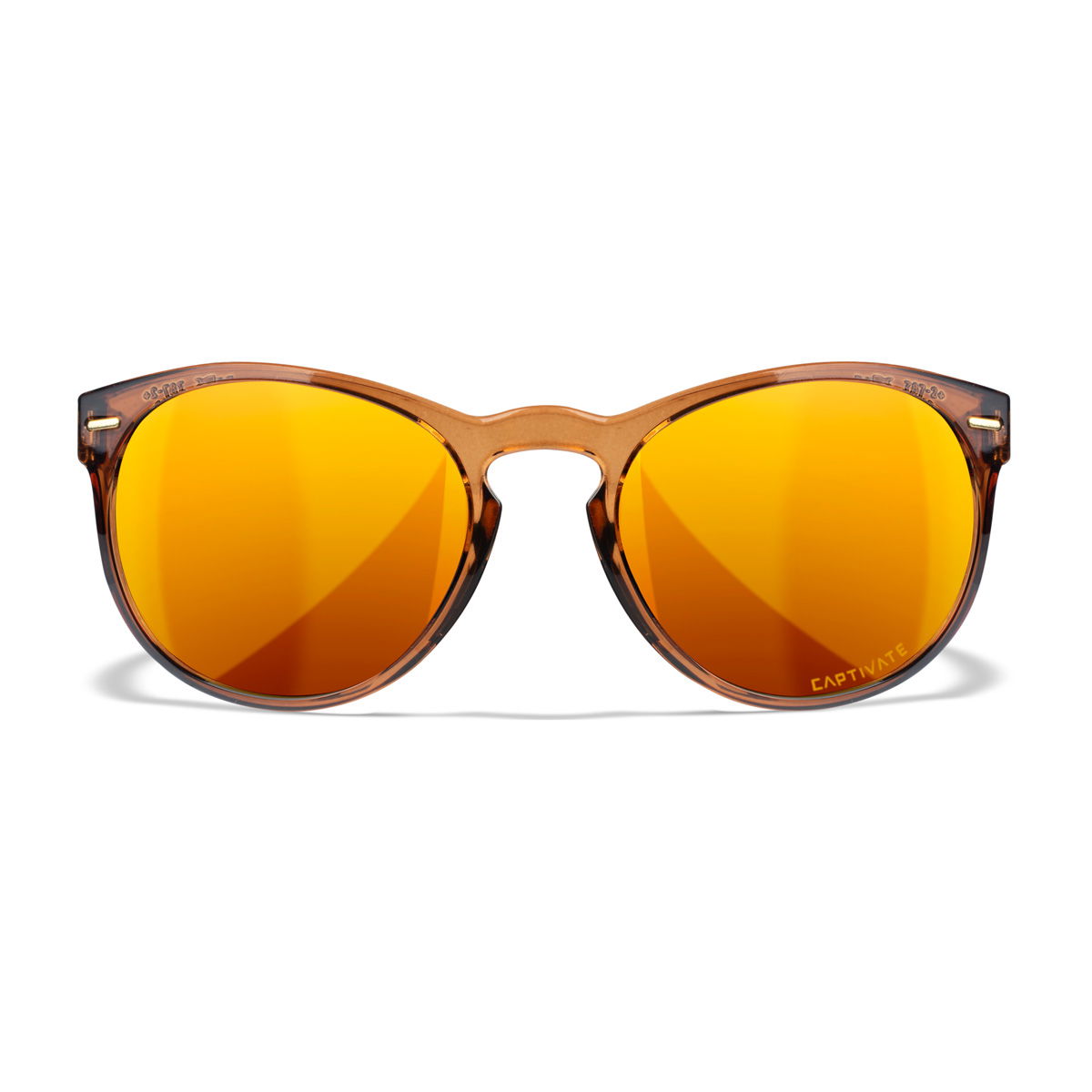 Wiley X Covert Solbrille, Captivate Polaroid Glas, Transparent Brun Stel, dame - Spejder Sport
