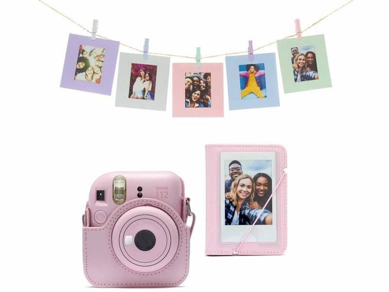 Fujifilm Zubehör Analogkameras Instax Mini 12 Kit Rosa Instax Mini 12 Zubehör Set