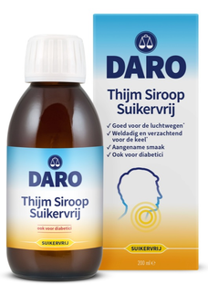 Daro Thijmsiroop Suikervrij 200ML