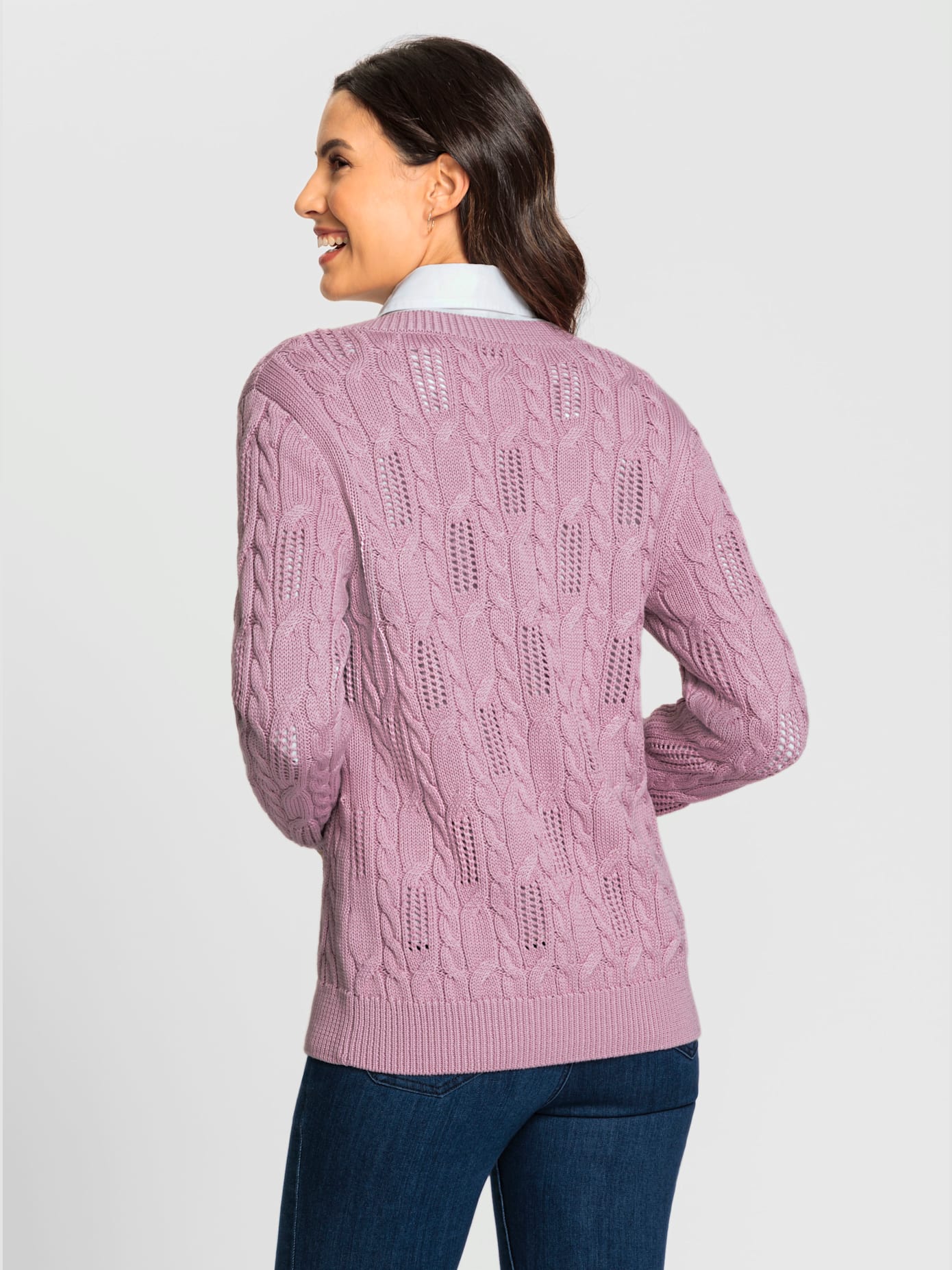 Veste en tricot 50% coton