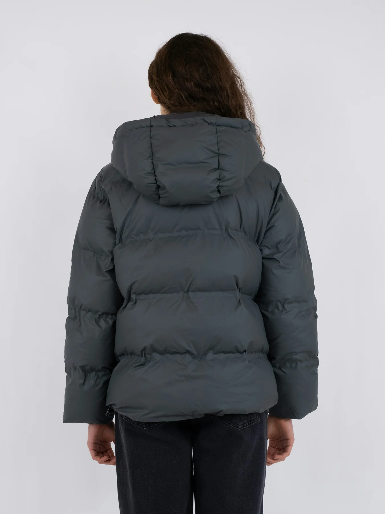 Neo Noir Fox C Puffer Jacket smoke green