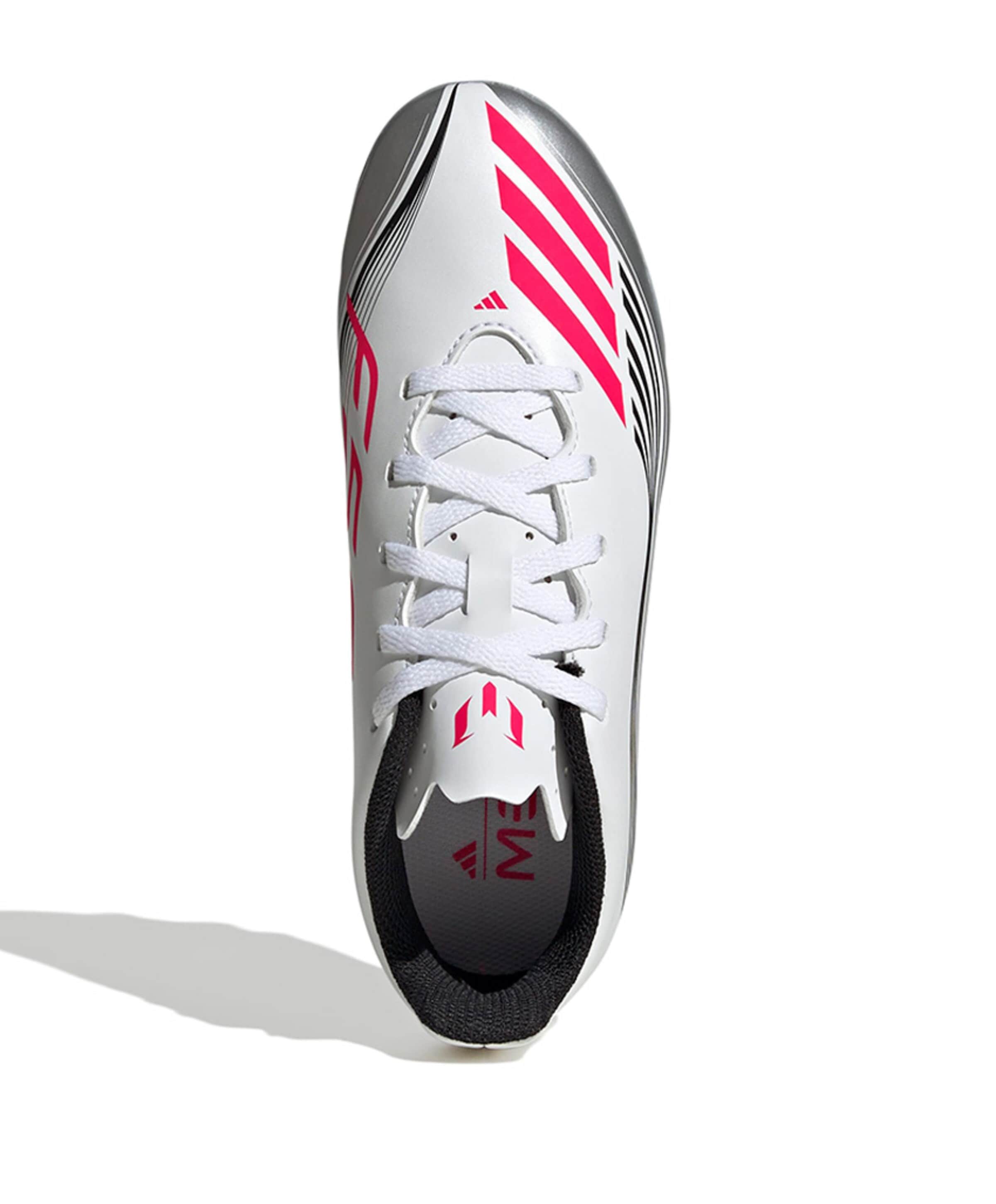 Adidas F50 Messi Club Fg/mg J jongens voetbalschoenen wit