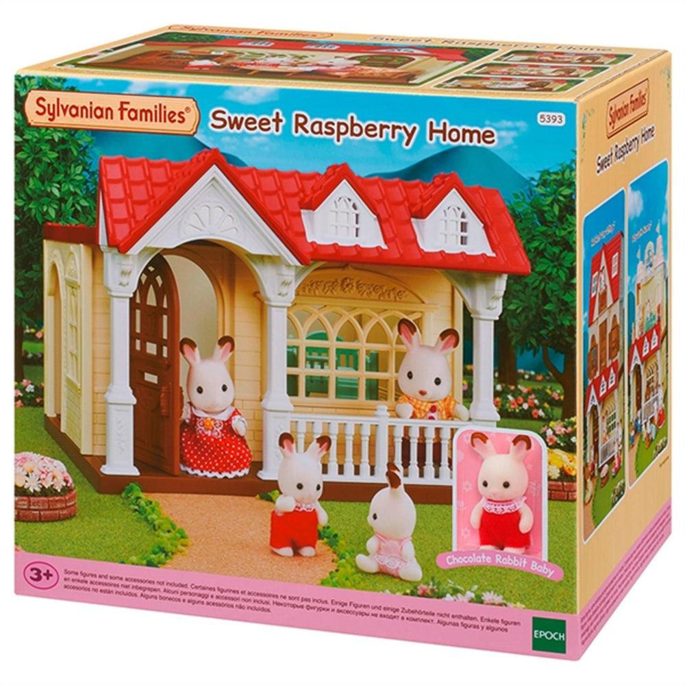 Hindbærhus - Sylvanian Families → Luksusbaby.dk