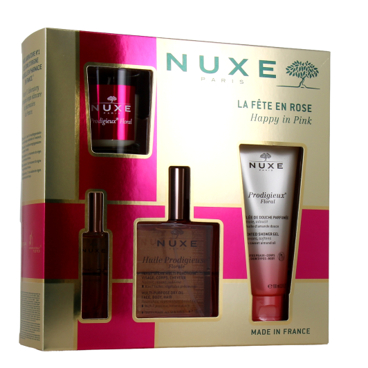 Nuxe Coffret Noel La Fête en Rose - Idée cadeau femme