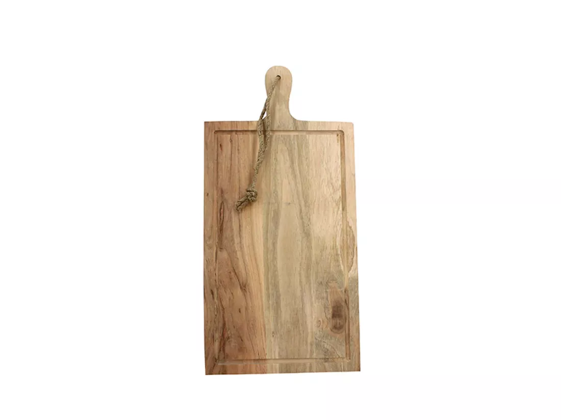 Novastyl - Planche A Decouper Wood En Bois D'acacia 52x25cm