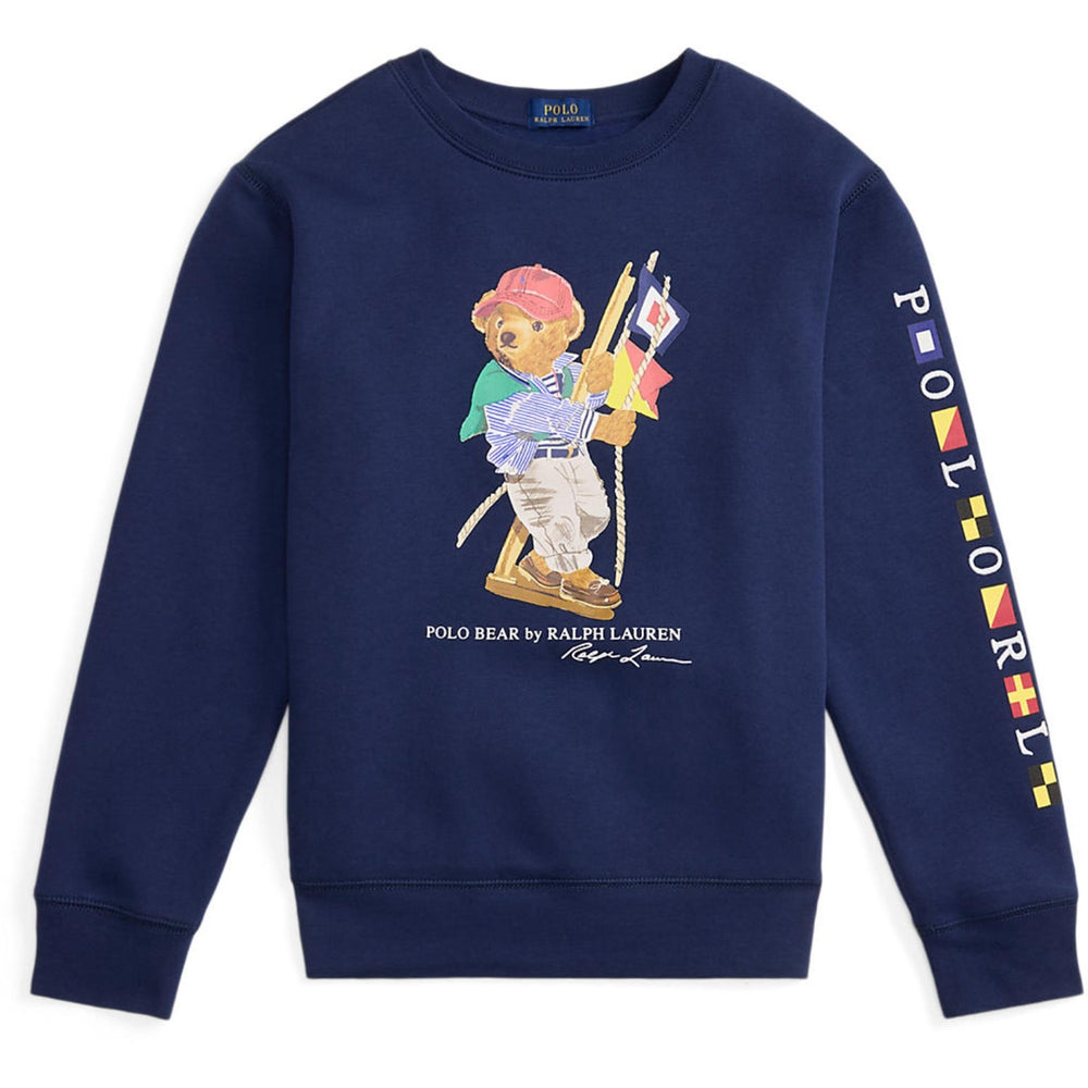 Køb Polo Ralph Lauren Sp26 Bear Newport Navy Sweatshirt
