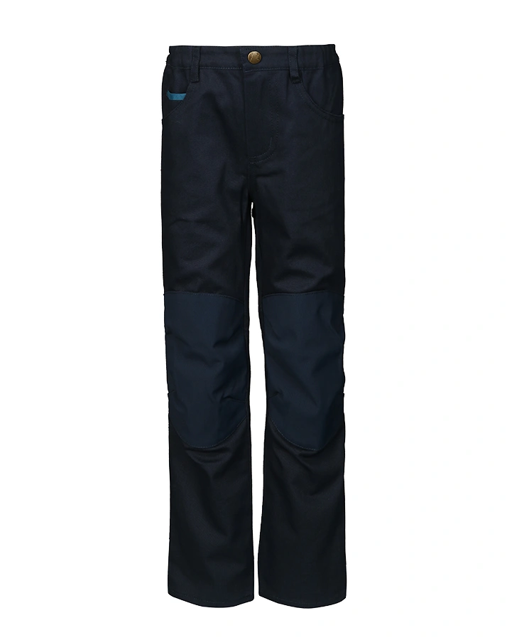 Funktions-Hose KUUSI CANVAS mit Kniebesatz in navy