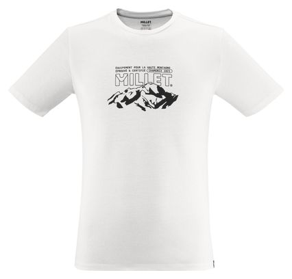 T-Shirt Millet Millet Mountain Blanc