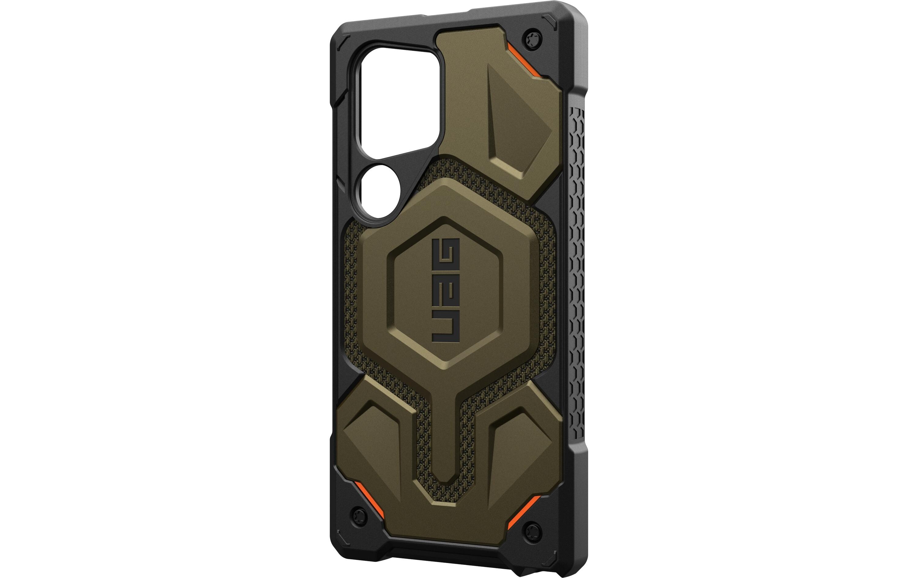 Back Cover Monarch Galaxy S24 Ultra Kevlar GreenSchutzhülle für das Samsung Galaxy S24 Ultra