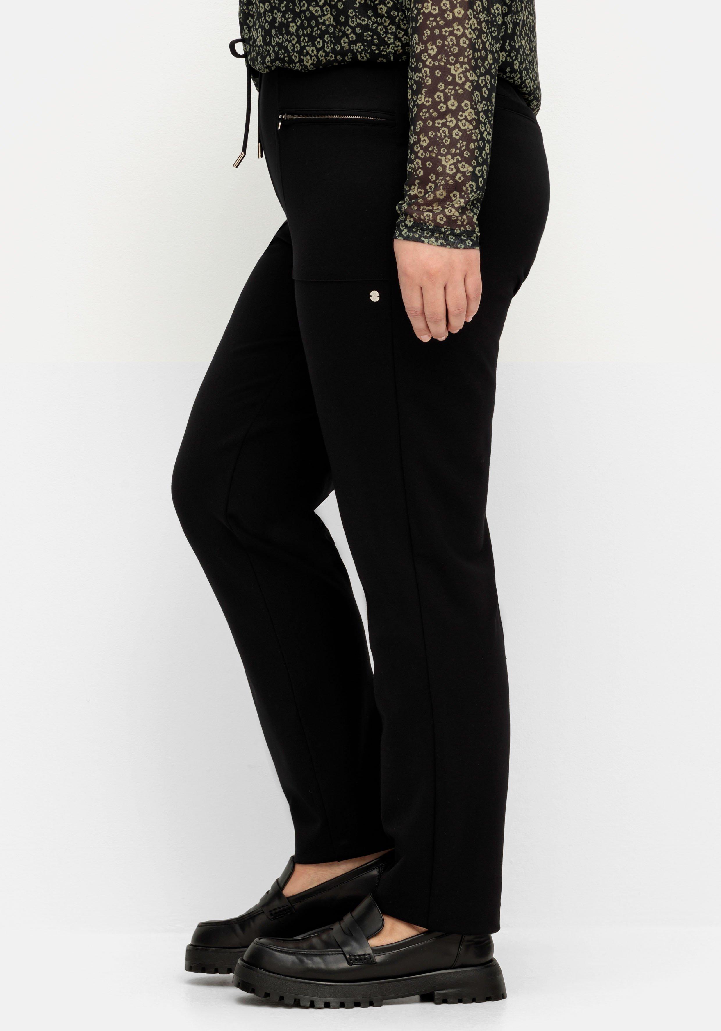 Schmale Joggpants im Cargostil, mit Komfortbund