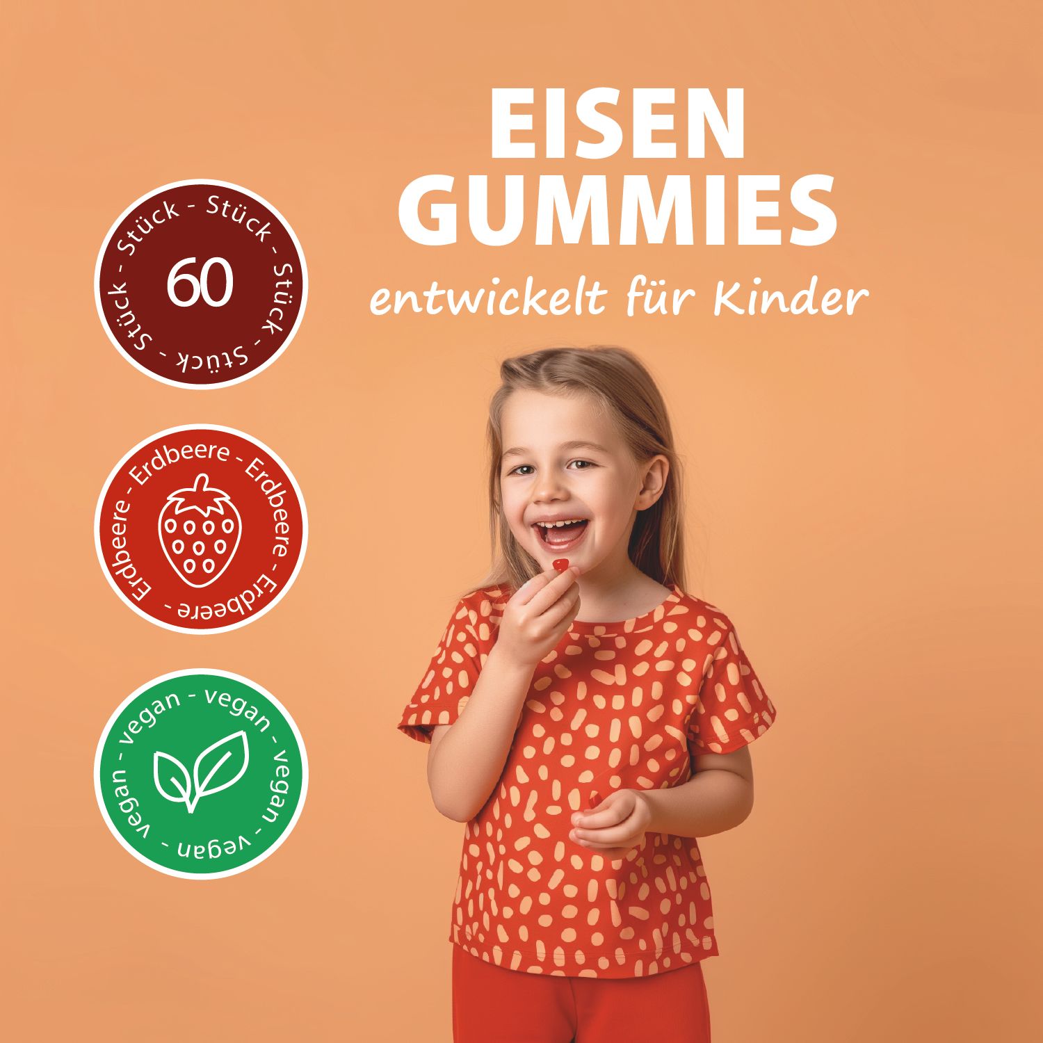 Kinder Eisen Gummies | Gumtamin