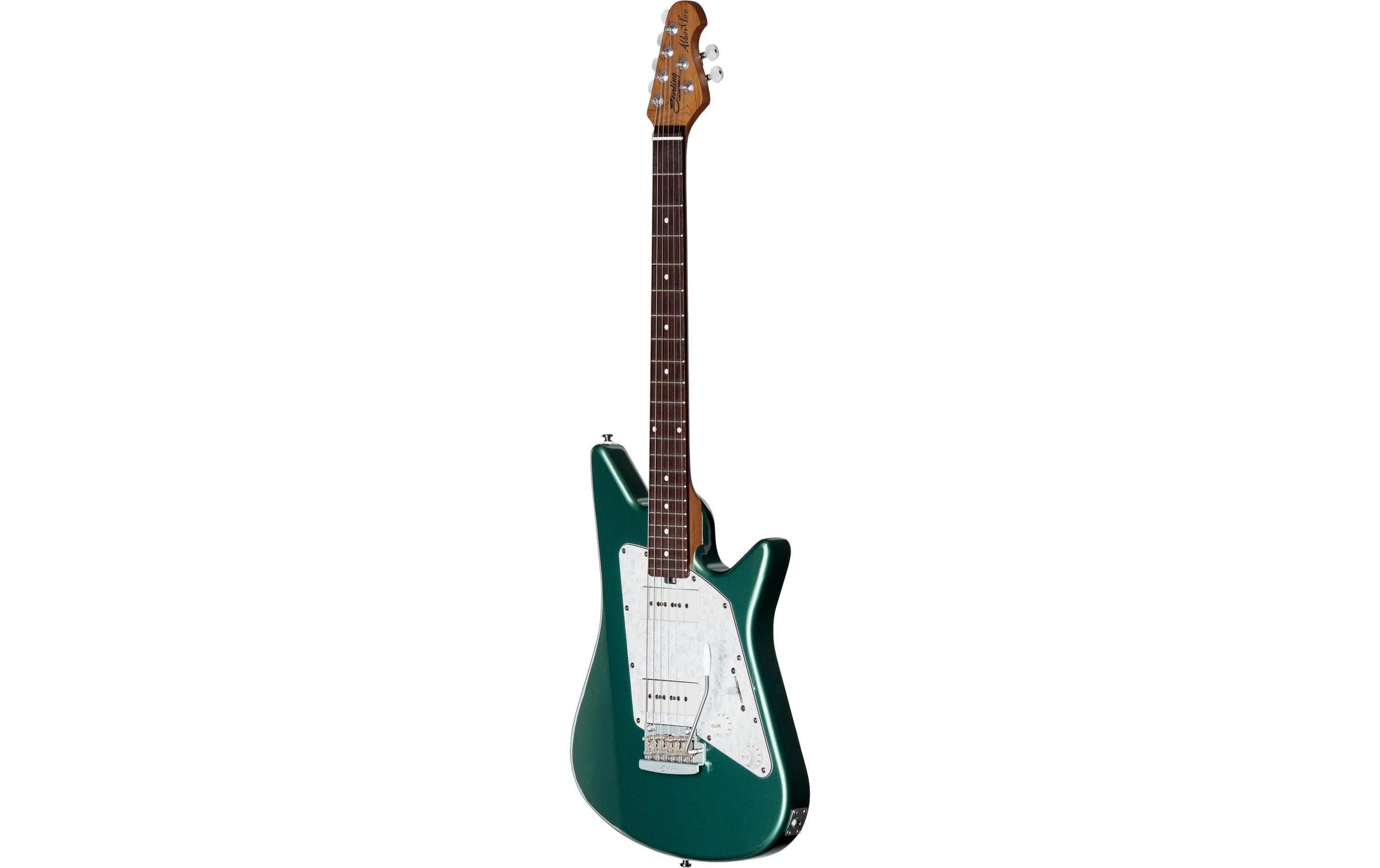 E-Gitarre Albert Lee P90 Sherwood Green<br>Retro-Modern-Gitarre
