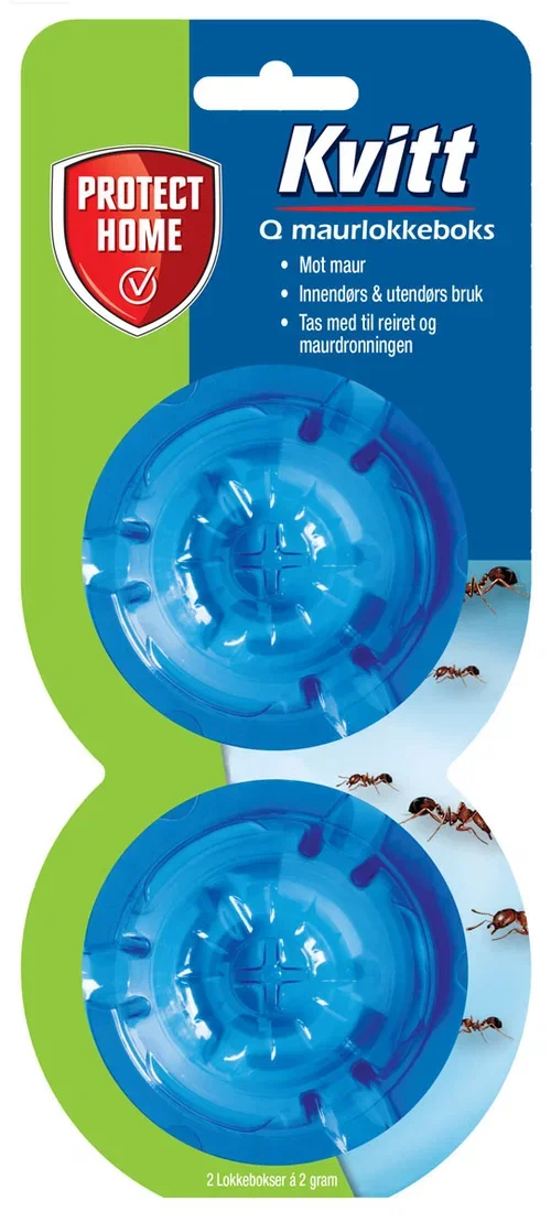 KVITT Maurlokkeboks 2 pk