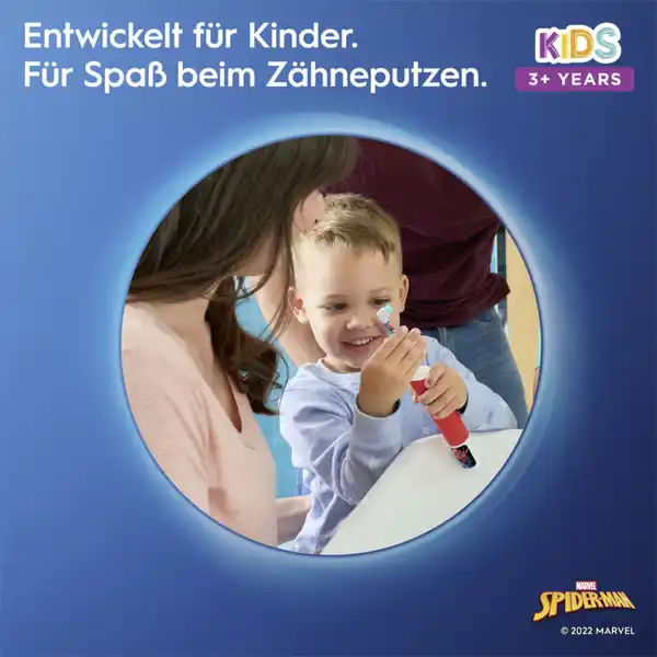 Aufsteckbürsten Kids Spiderman
