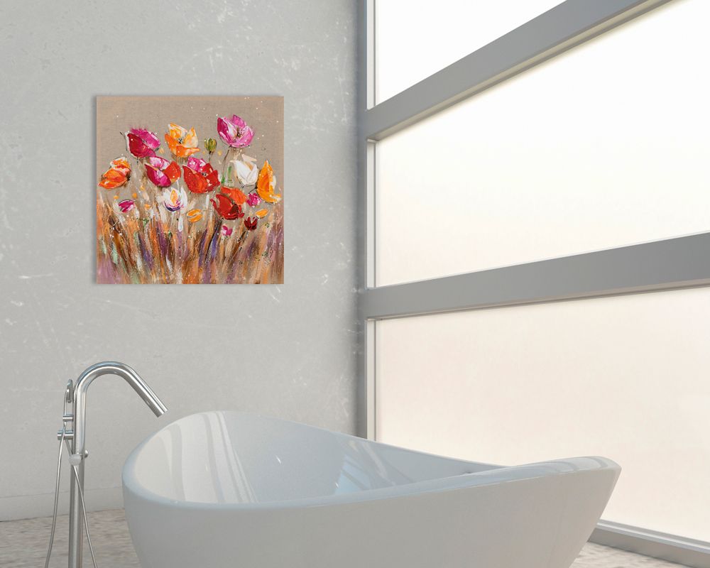 Gemäle FARBENFROHE BLUMEN