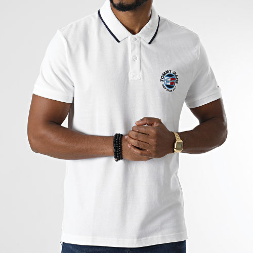 Polo Manches Courtes Timeless 1340 Blanc