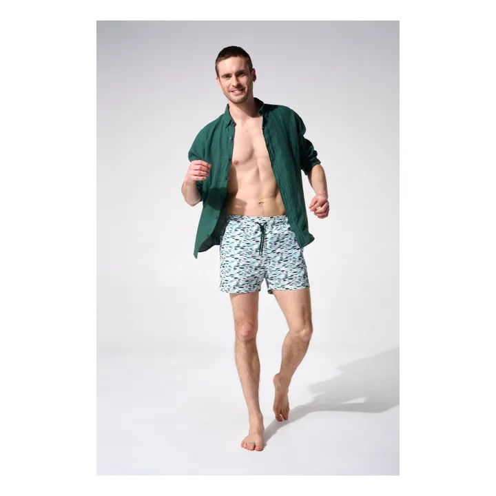 Apnée Short de Bain Glassy | Vert