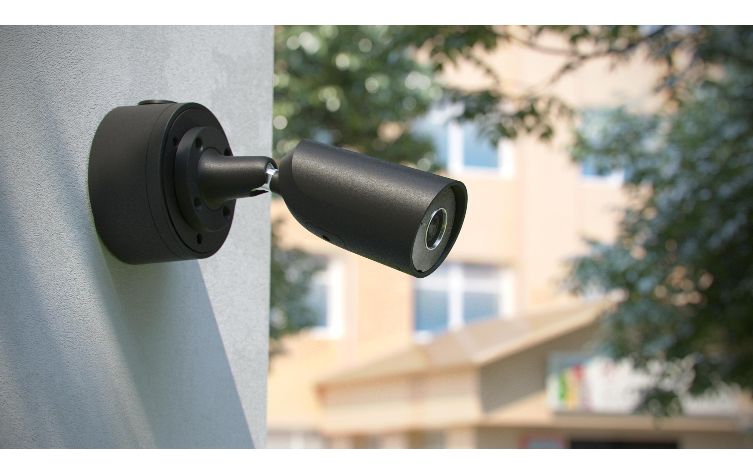 Netzwerkkamera BulletCam (8 Mp/4 mm) Schwarz<br>Kabelgebundene IP-Überwachungskamera mit KI