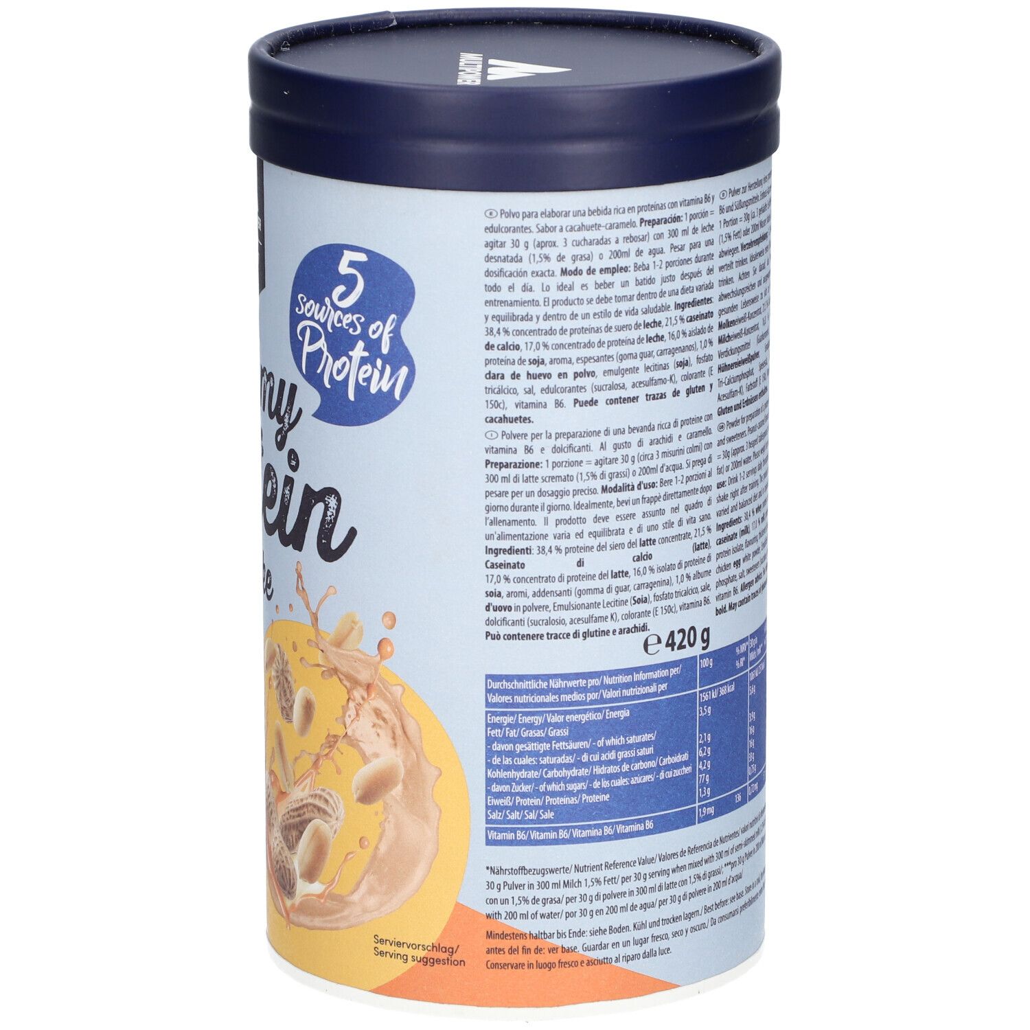 Multipower Creamy Protein Erdnuss KaramelL