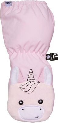 Kombi Sherpa Animal Votter, Pink Unicorn