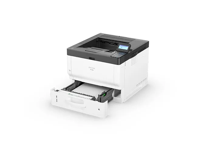Ricoh P 502 - Printer - S/H - Duplex - LED - A4 - 1200 x 1200 dpi - op til 43 spm - kapacitet: 600 ark - USB 2.0, Gigabit LAN, USB 2.0 vært
