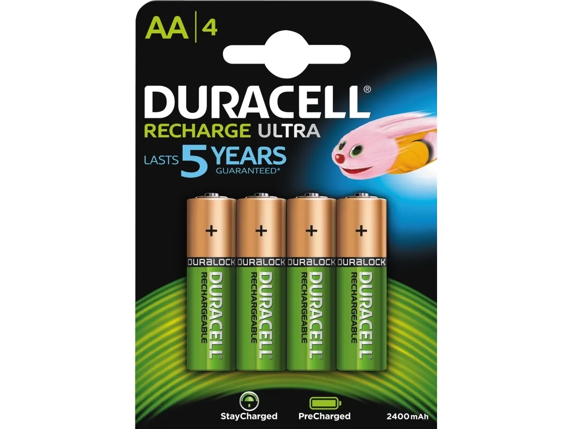 Duracell PreCharged - Batteri 4 x AA type - NiMH - (genopladelige) - 2400 mAh