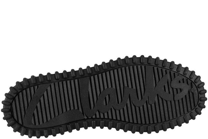 CLARKS TORHILL MOCC BLACK PATENT LOAFERS