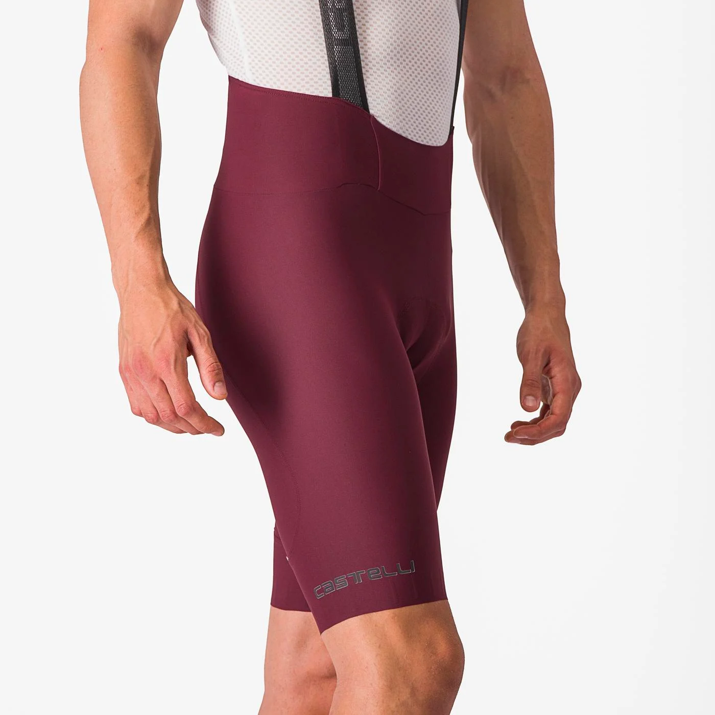 Castelli Espresso Bibshorts i Deep Bordeaux