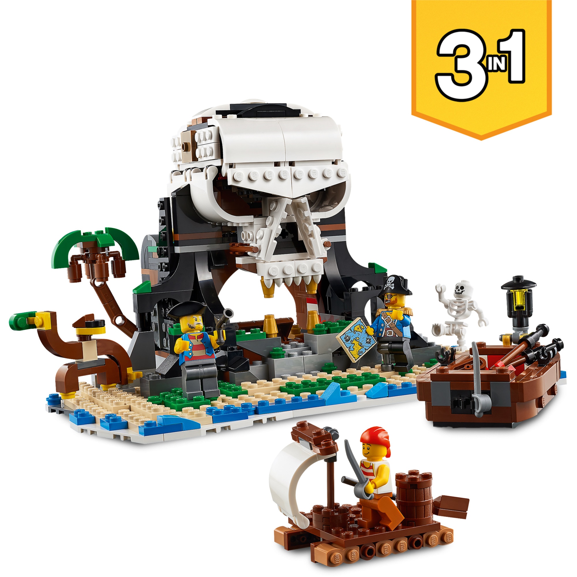 LEGO Konstruktionsspielzeug Creator Piratenschiff