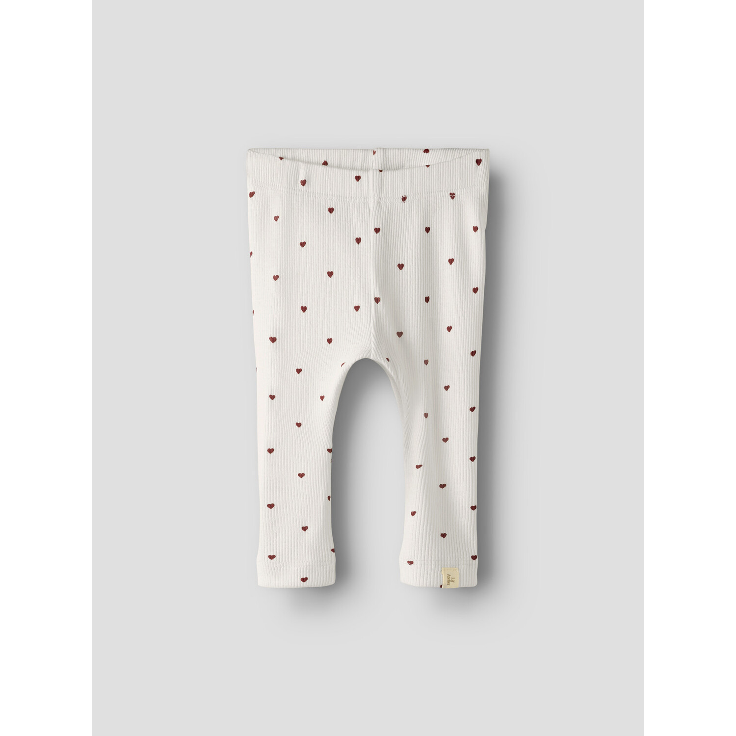 Lil ' Atelier | NBFGAGO SLIM LEGGING LIL NOOS | Coconut Milk HEART