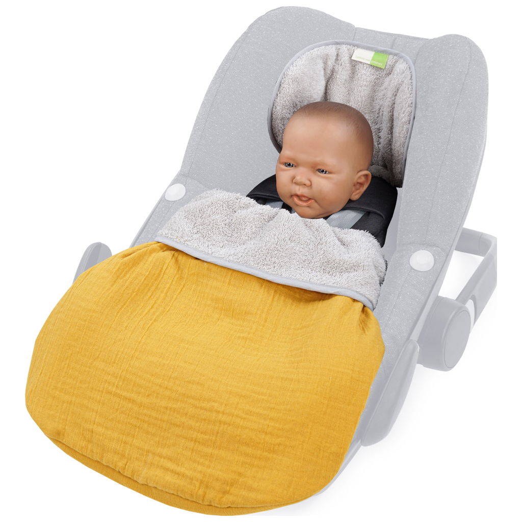 Liebes von PriebesLiebes von Priebes   Musselin Kuschelbag Henriette senf