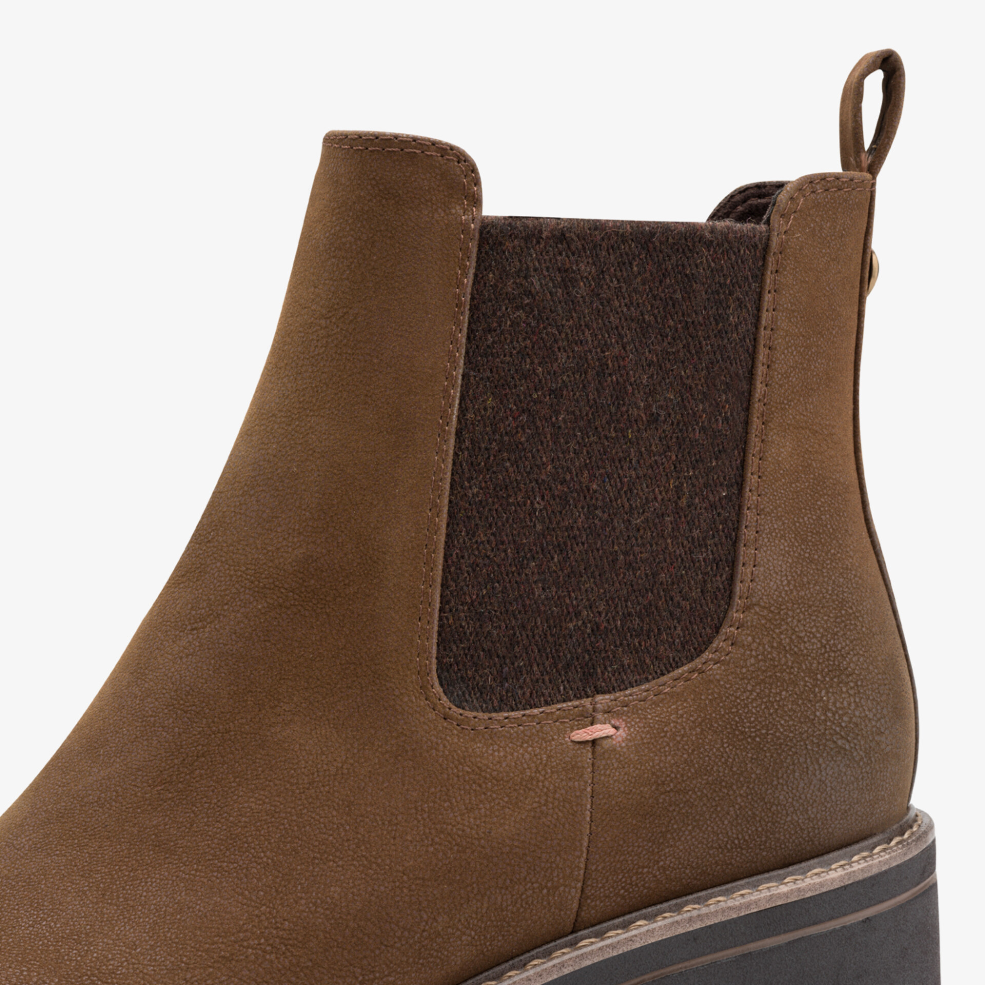 MARCO TOZZI Damen Chelsea Boots braun