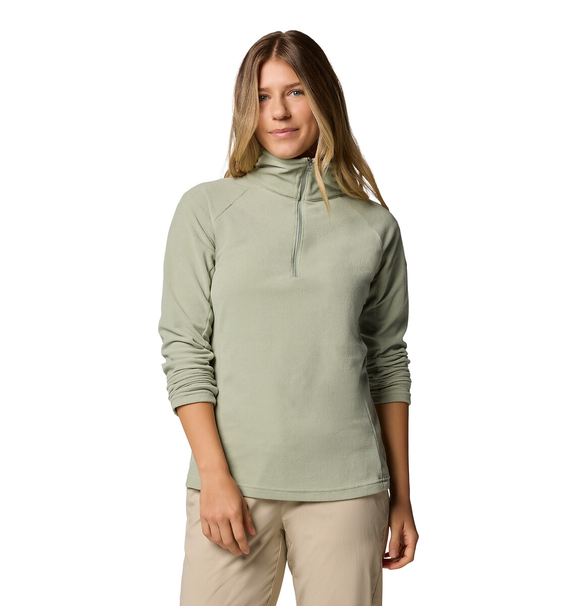 COLUMBIA<br>Suéter de lã com meio zíper Glacial™ IV