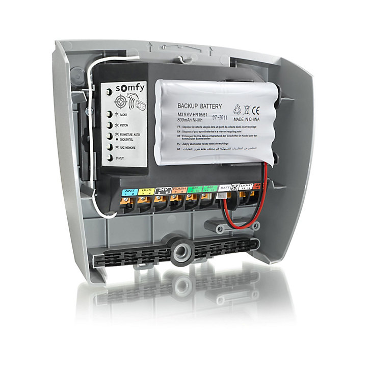 Batterie de secours SOMFY pour motorisation de portail