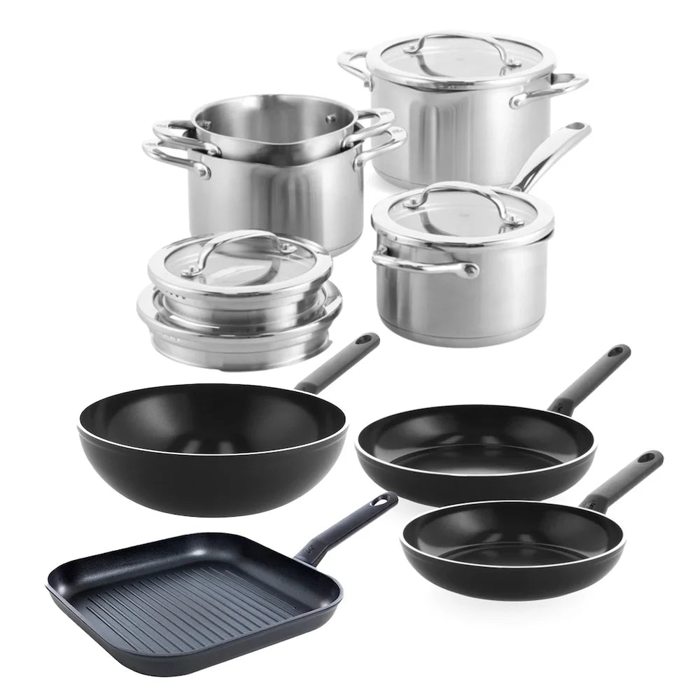 BK Twist voordeel pannenset 8-delig - Easy Induction