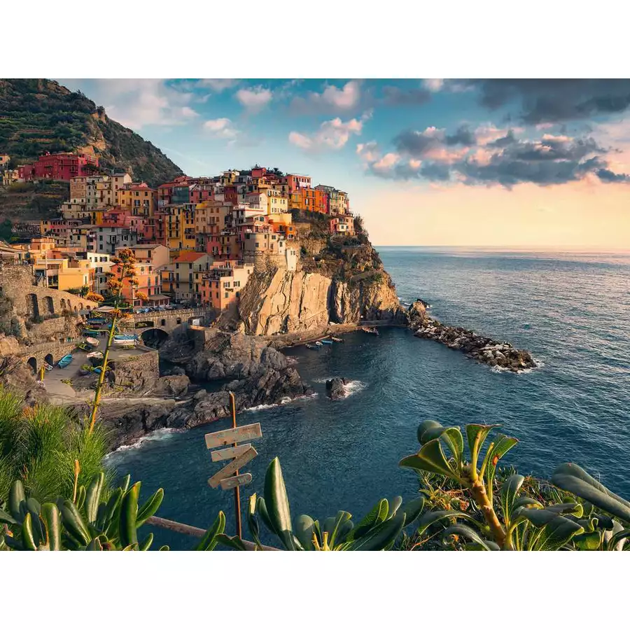 Ravensburger Blick auf Cinque Terre bunt