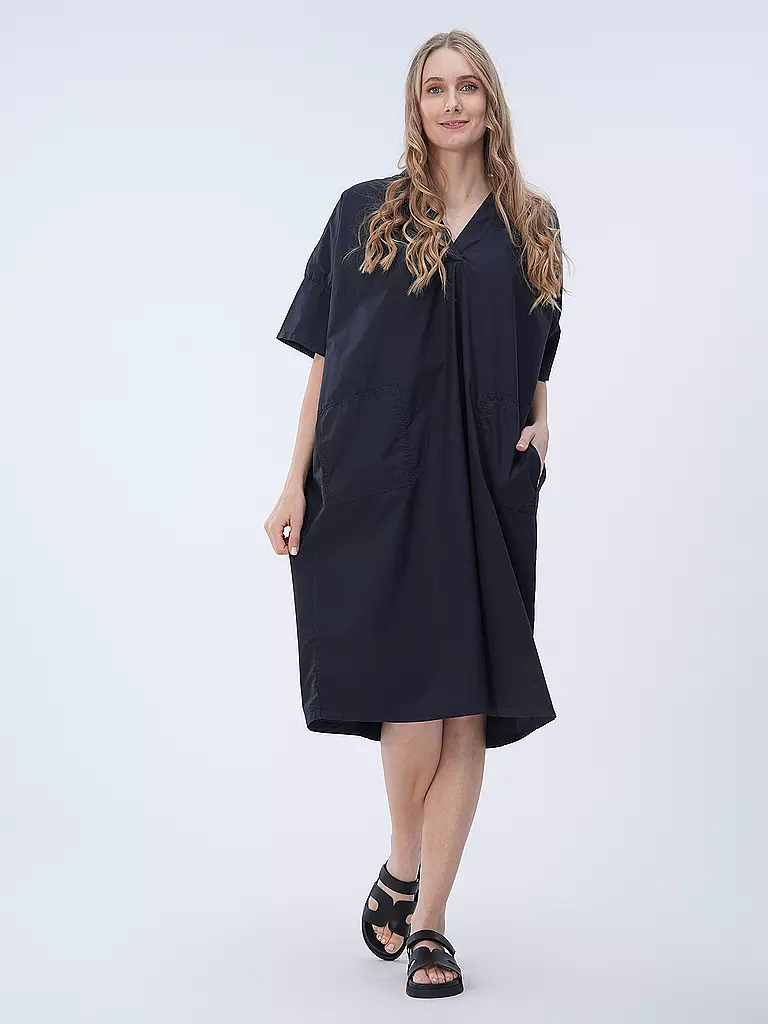 PENN&INK Midikleid  dunkelblau