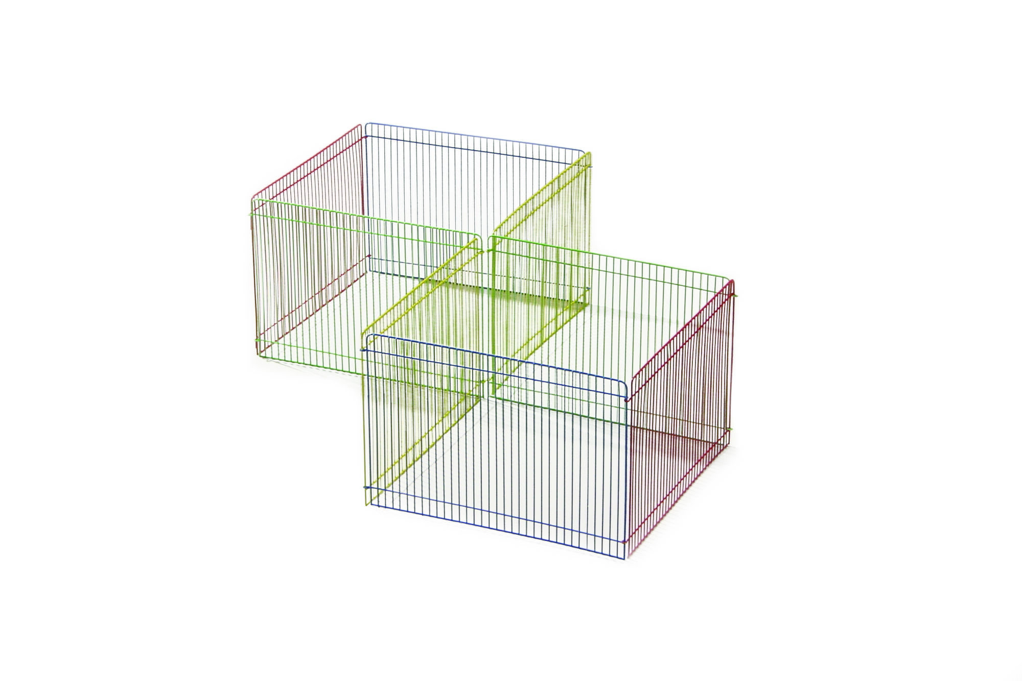 Beeztees Knaagdierenren - Multicolor - 37x85x3 cm