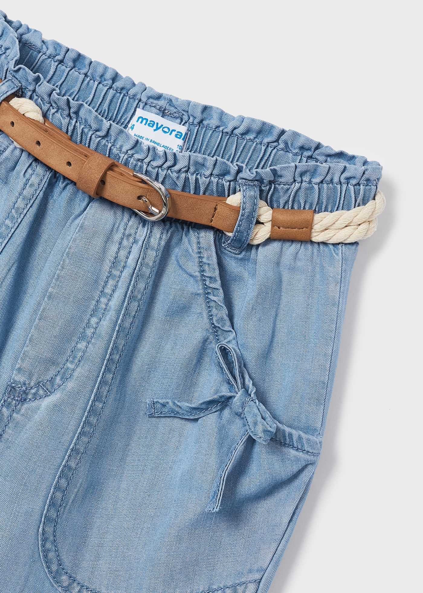 Calças femininas fluidas em TENCEL™ Lyocell