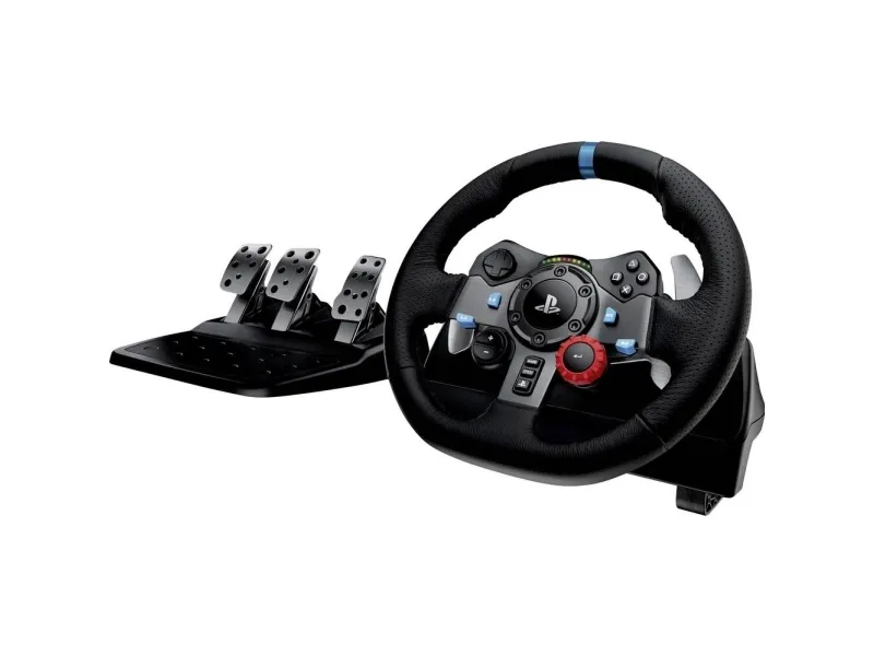 Logitech® | G29 Driving Force - Rat og pedalsæt - kabling - for; Sony PlayStation 3/4/5