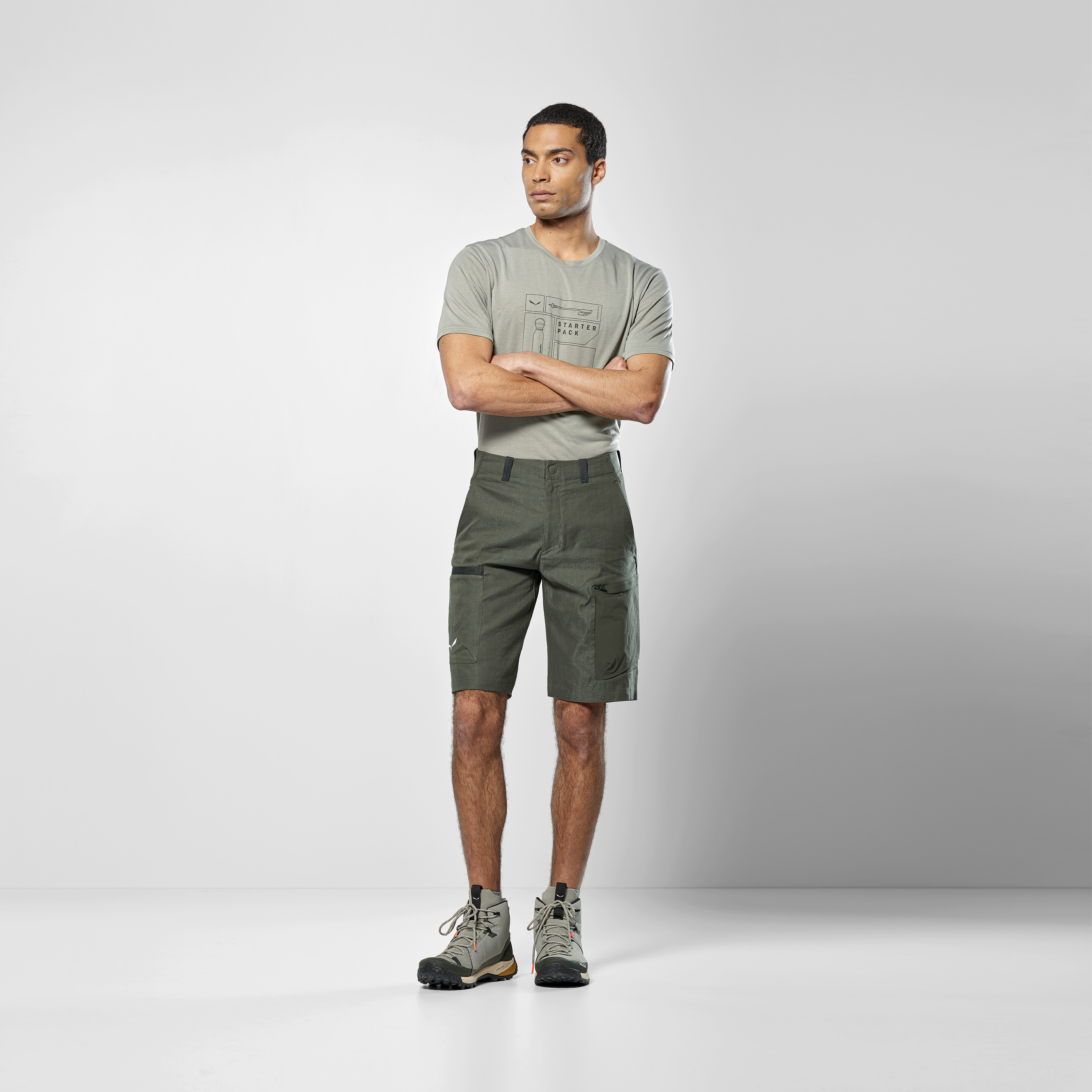 Puez Hemp Durastretch Shorts Herren