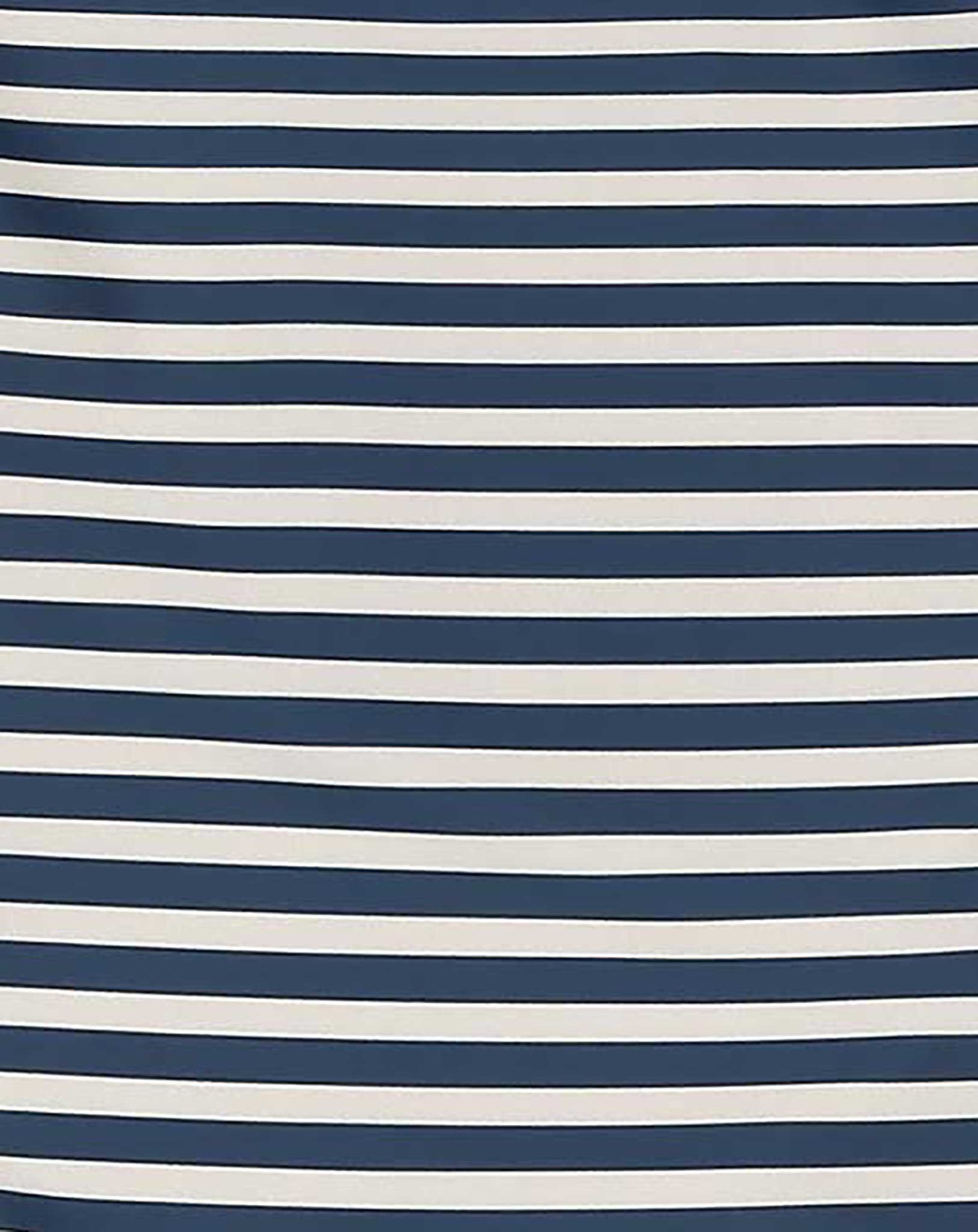 Langarm-Badeshirt DILAN STRIPES in indigo