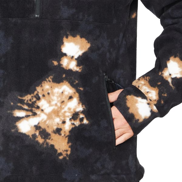 Sweat polaire VOLCOM V-SCIENCE FLEECE P/O 1/2 ZIP BLEACH BLACK
