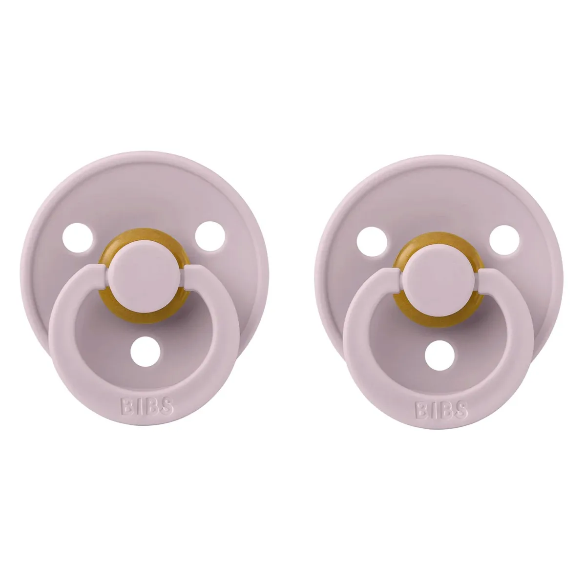 Bibs Suce Bibs 0-6mois Paquet de 2 - Lilas (Grandeur 1)